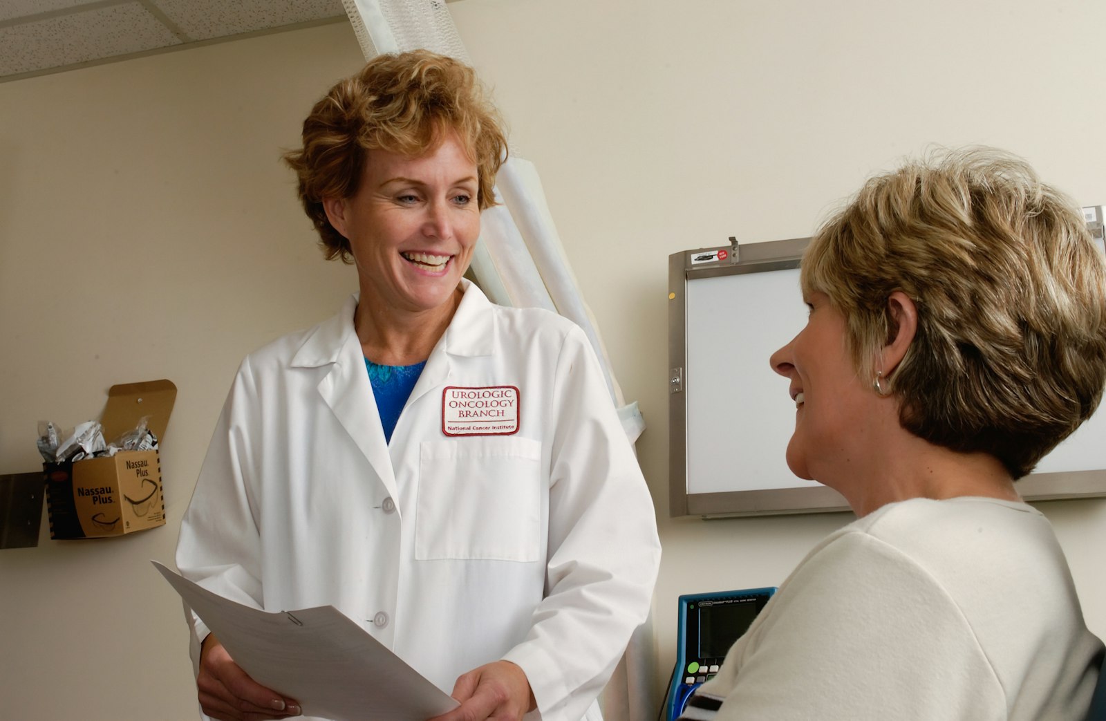 Doctor consulting with a patient (stock photo)
